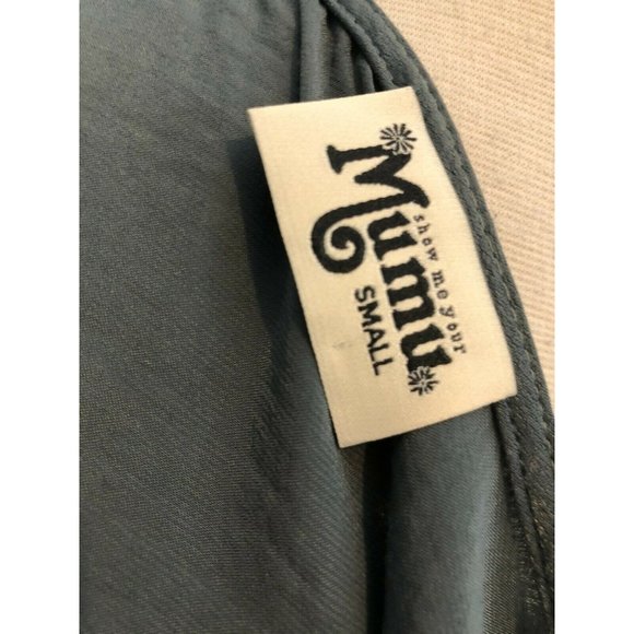 Show‎ Me Your Mumu Shirt size Small Tunic Green - Picture 3 of 7